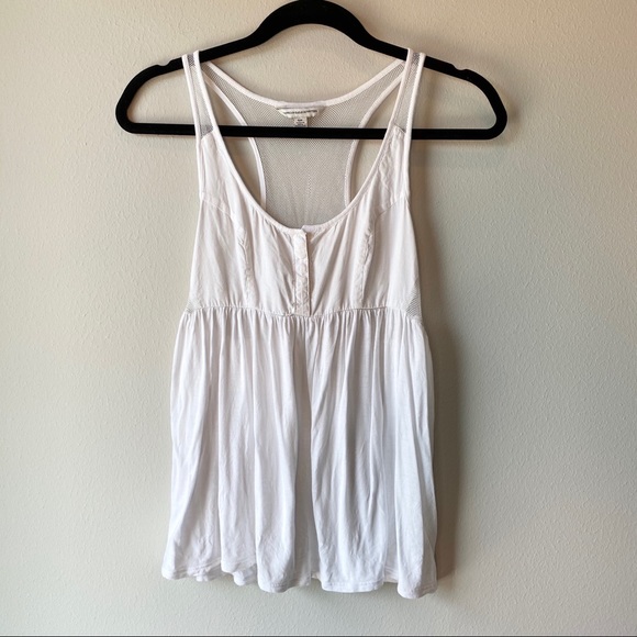 American Eagle Outfitters Tops - American Eagle Mesh Racerback Babydoll Tank